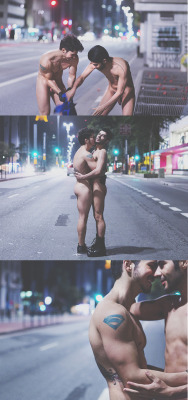 spycamfromguys:  Naked guys against homophobia