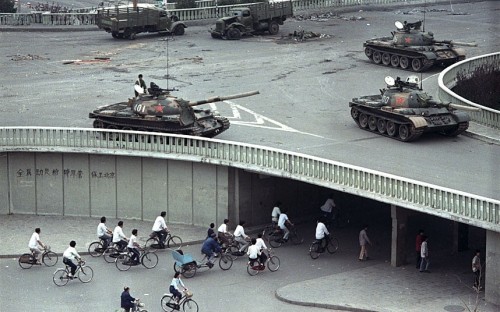 CHINA. Beijing. April To June 1989. Tiananmen Square Massacre.