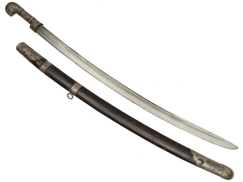 peashooter85:Russian shashka saber, 19th century.from Helios Auctions