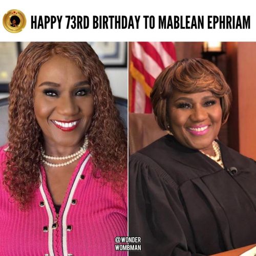 Happy 73rd Birthday to Mablean Deloris Ephriam, Esq!! Please show some Bday Lve for former #LosAngel
