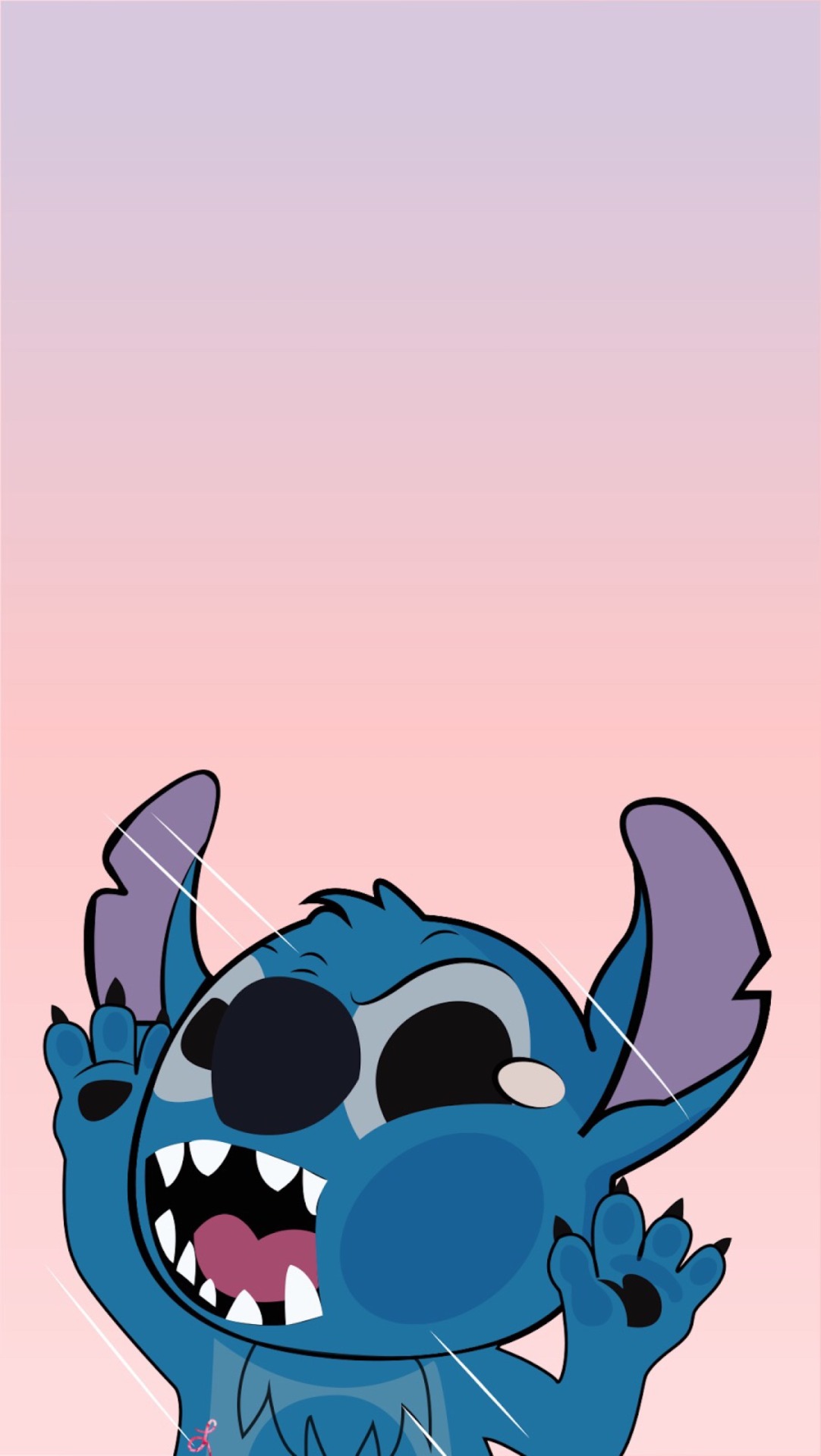 Stitch minimalist by MinimalistWallpaper