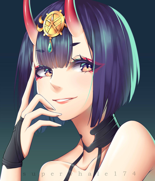 definitely-not-baka-dot-exe: [FGO] Shuten douji by superwhale174