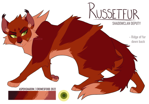 Russetfur (Russetpaw; Red)Lesbianismfur by beloved Note: These designs are free to use for non-comme