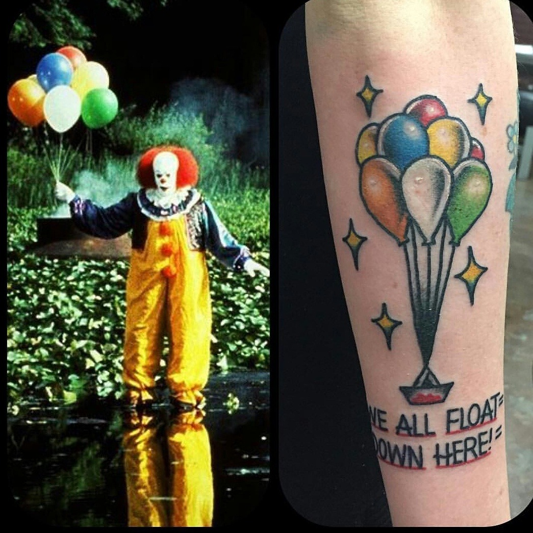 pennywise tattoo | Ankle tattoos for women, Pennywise tattoo, Matching  tattoos