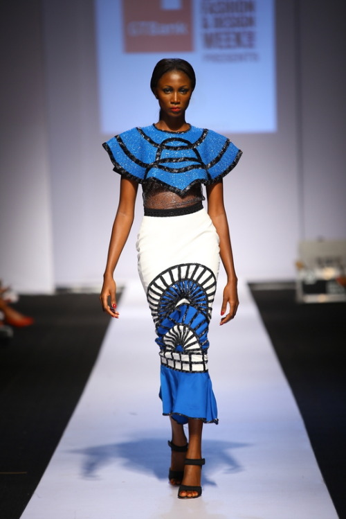 cutfromadiffcloth: Highlights from Lagos Fashion and Design Week 2014 Brand: Iconic Invanity De