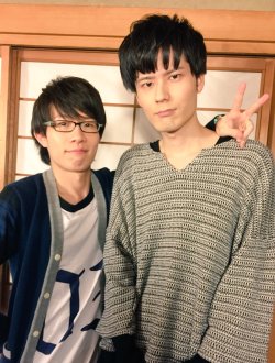 Toyonaga Toshiyuki and Uchiyama Kouki - aka the seiyuu for Yuuri and Yurio! &lt;3