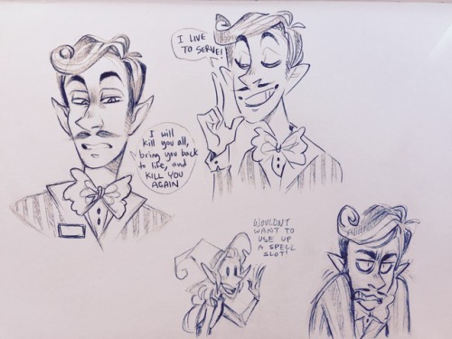 evitcani-writes:freckledoctopus:Best boy villains Magic Brian and JenkinsHey! These are good!