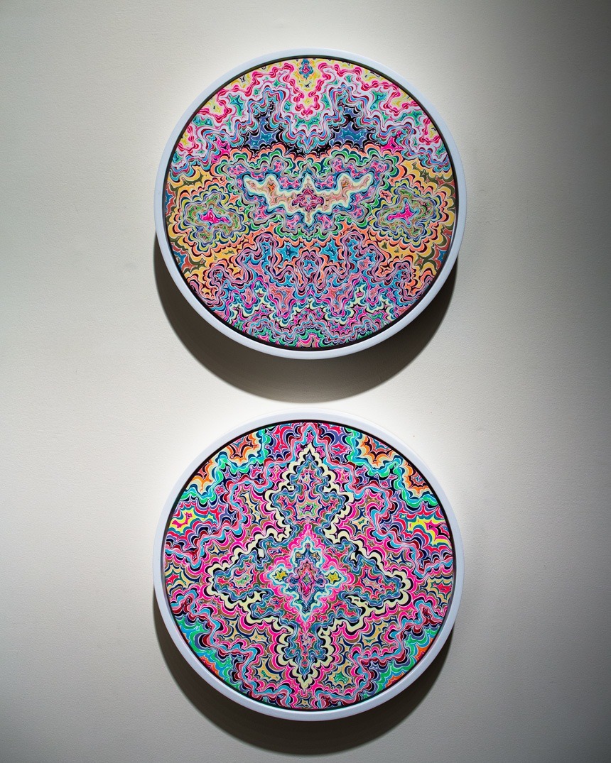 crossconnectmag:  Psychedelic Art by Kelsey Brookes     Kelsey Brookes was born