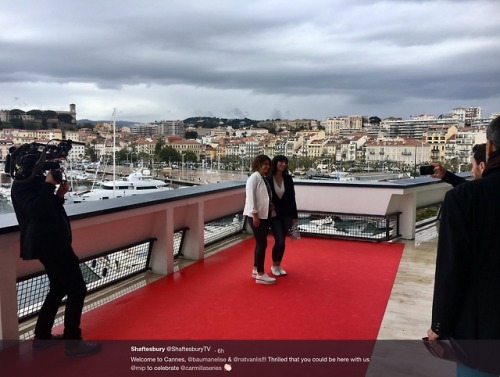 Natasha and Elise are currently in Cannes, France at #MIPTV representing Carmilla and Shaftesbury. H