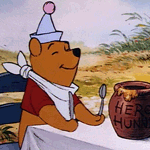 I realized the other day why I love Winnie The Pooh so much. He's my spirit animal!!