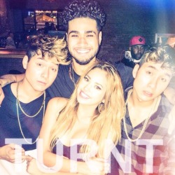 villegas-news:  mrjeremysteel: Last night with the beautiful @jasminevillegas at her EP Release Party!!! Make sure to go buy it on iTunes!!! - you already know we ball hard with@realronniebanks #EGO
