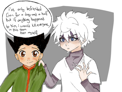 deepshyness: hello are u surprised that i’m finally back with some killugon imagine ur otp thi