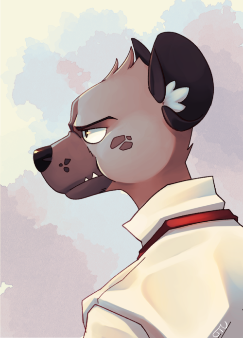 justjacksart:I drew a grumpy Haida the other night and forgot to upload it lol 