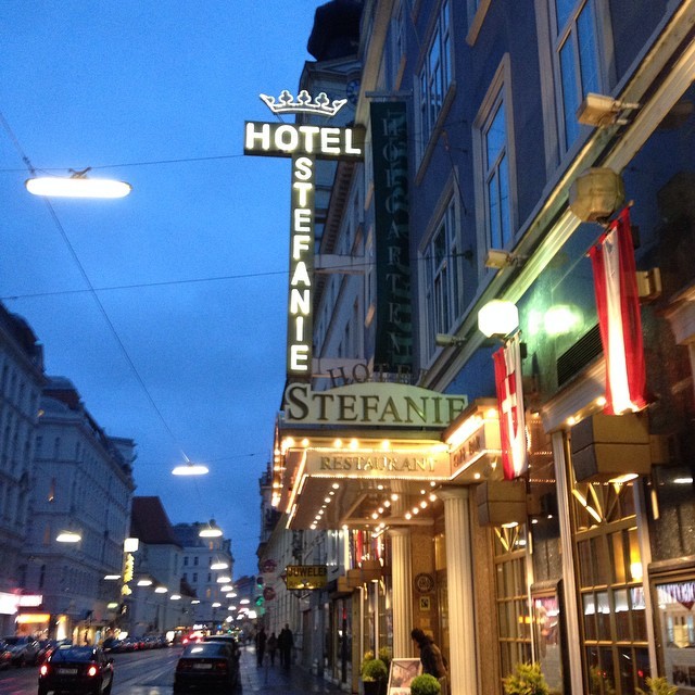 Ending my photo montage with a photo of the hotel I stayed at in #vienna #Austria.