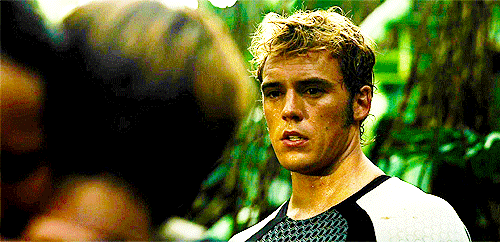 It wasn’t until Peeta’s heart stopped and he nearly died that I knew I misjudged you. You love him. 