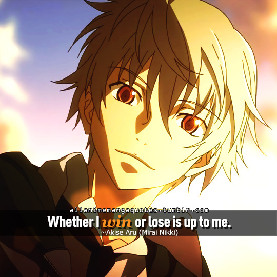 The source of Anime quotes & Manga quotes  Mirai nikki, Mirai nikki future  diary, Yuno mirai nikki