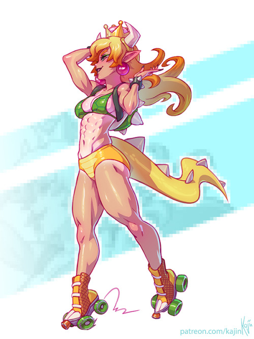 Bowsette Roller  I had to do this.