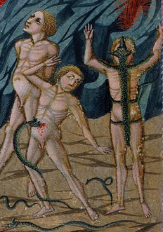 Source -http://publicdomainreview.org/collections/14th-century-illuminations-for-dantes-divine-comedy/