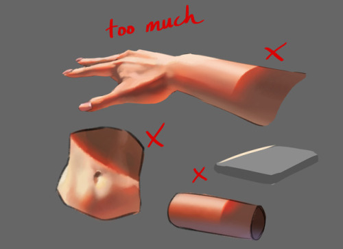 eu03:Brief pictorial on subsurface scattering. It only really shows up from very strong perpendicula