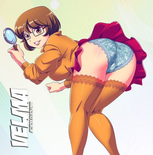 fandoms-females:  velma_fanart_by_bokuman ( CM #21 - Detective on the Case )  I want that booty~ >;9