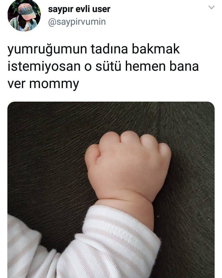 - Yumruğumun tadına bakmak...