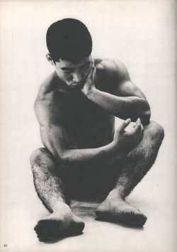 heterogeneoushomosexual:  Tamotsu Yato “Tamotsu Yato (矢頭保), a photographer working in Japan from the mid-60s to the early 70s, created images of Japanese men that had a currency and evocativeness that were rare for his time. In his less-than-a-decade-long