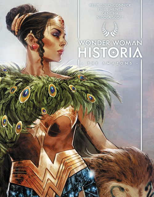 smashpages:
“Out this week: Wonder Woman: Historia (DC, $29.99):
Writer Kelly Sue DeConnick teamed with artists Phil Jimenez, Gene Ha and Nicola Scott on this Black Label miniseries, which set out to tell the definitive story of the Amazons and their...