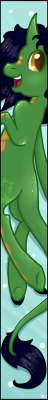 askkappathekirin:  IM NOT DEAD I PROMISE. This’ll be Kappa’s section for the annual poster I make for my local pony group.  Gasp! It&rsquo;s a Kappa~ &lt;3