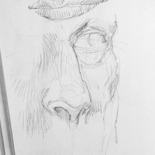 Some nose studies from the current Canson One A5 sketchbook. More on my Instagram. Most of my tattoo