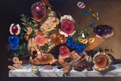 wtxch:Christian Rex Van MinnenStill Life With Meermin and Jelly Rings ,2015
