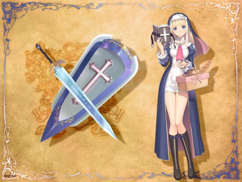 Shining Blade Wallpaper