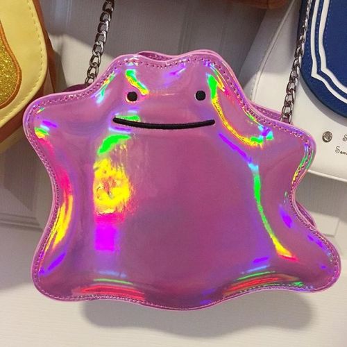 retrogamingblog:Holographic Ditto Purse released by LoungeFly