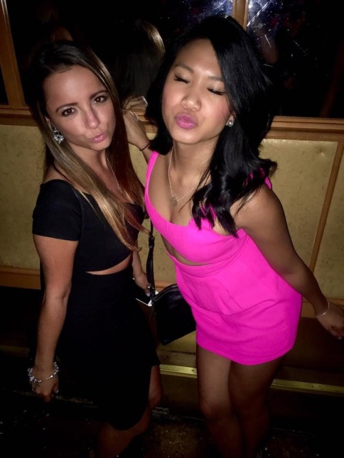 whoisyourfavorite: I can’t say no to a sexy Asian in a tiny dress blowing kisses at me!