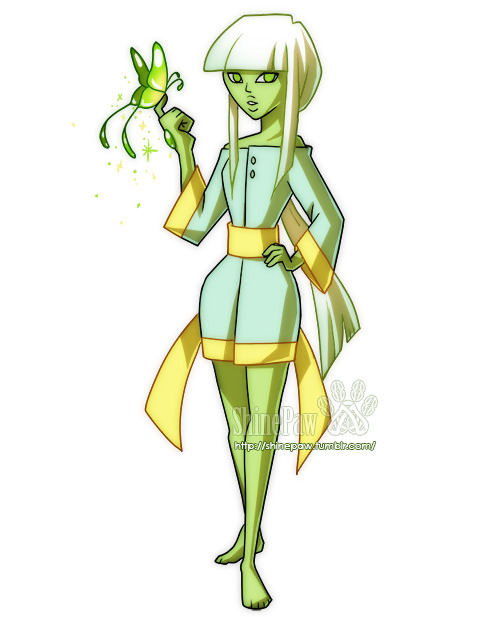 shinepaw:I love Steven Universe so much and thought I’d try to design my own gemsona :D She is