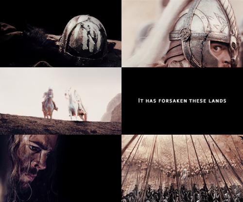 taurielsilvan:You see much, Eomer son of Eomund. Too much. You are banished forthwith from the Kingd