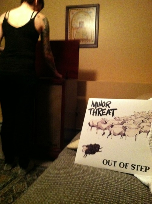 raidenalleycat:  New record player = our obsession. 