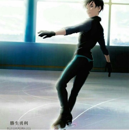 New official YOI Art  The trio practicing/training at St. Petersburg  Tweeter source: @/soukatsu