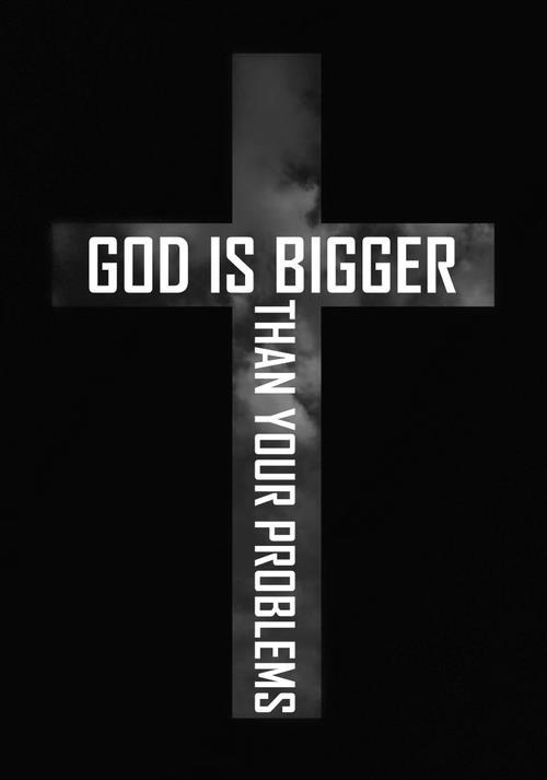 spiritualinspiration:  The good news today is that we serve a really big God. He