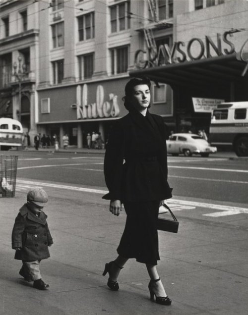 Dorothea Lange, Mother and child, 1952