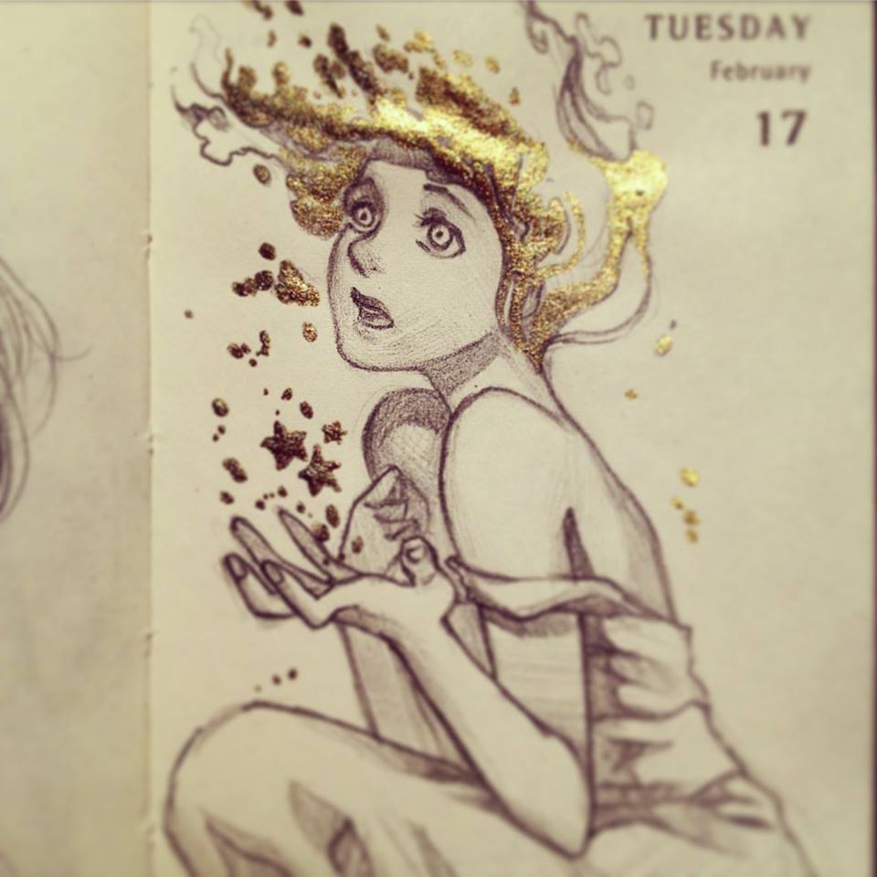 qinni:  More instagram daily-sketch dumpon my dA 