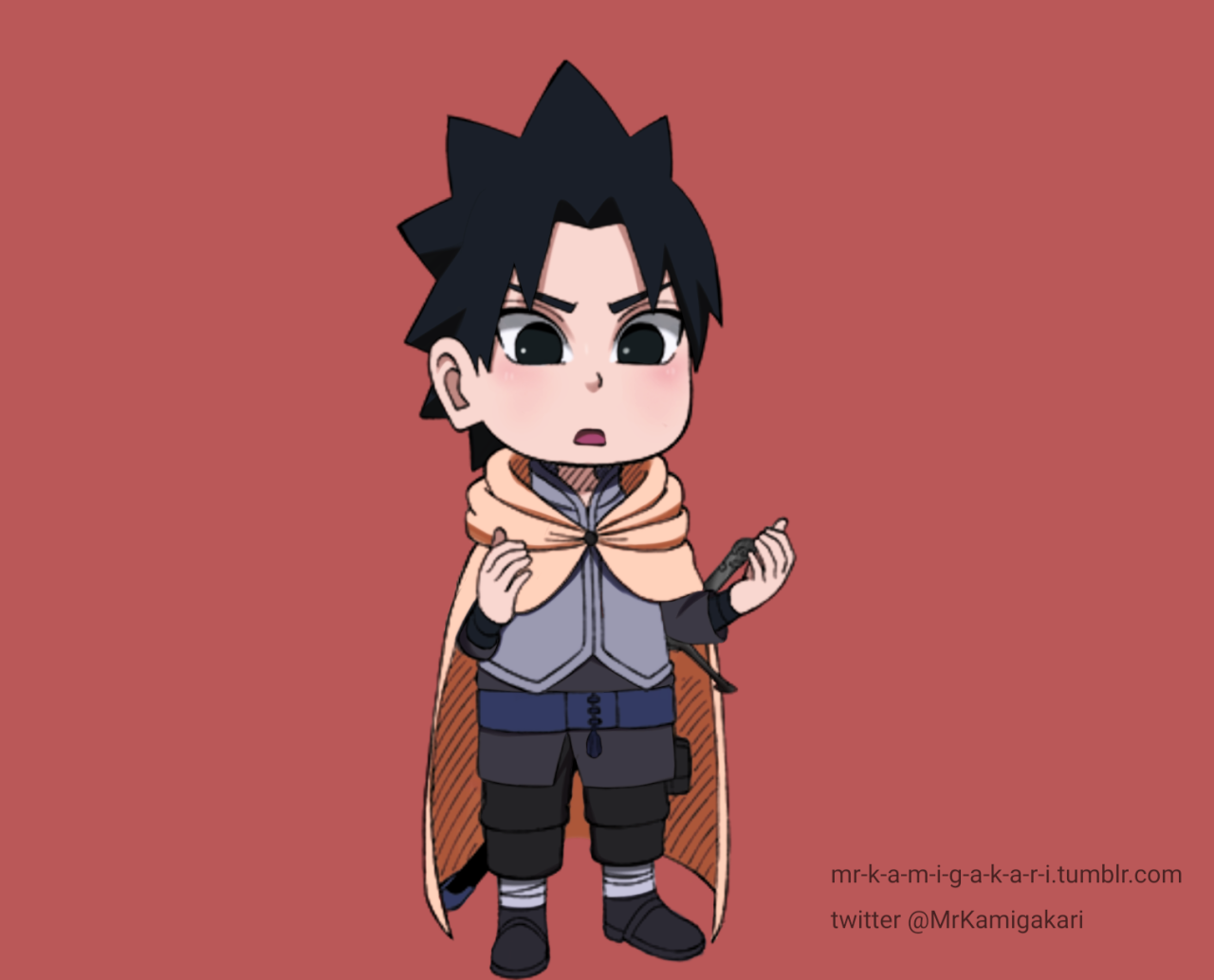 稲妻 Sasuke In Boruto Sd
