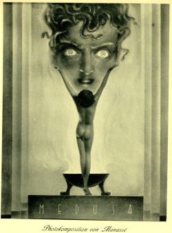 thefugitivesaint:Studio Manasse, ‘Medusa’, “Mocca”, #8, 1932Source