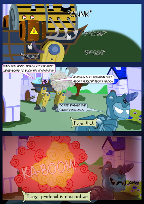 askthecookies:  Comic: Cobalt Origins - Part I  =O