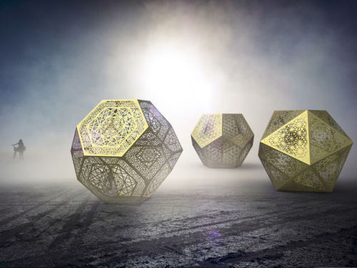 rollership:  littlelimpstiff14u2 said:”HYBYCOZO, or the Hyperspace Bypass Construction Zone, is a series of sublime, laser cut cosmic objects, ranging from a Burning Man art installation to design pieces for the home.The project is inspired by the
