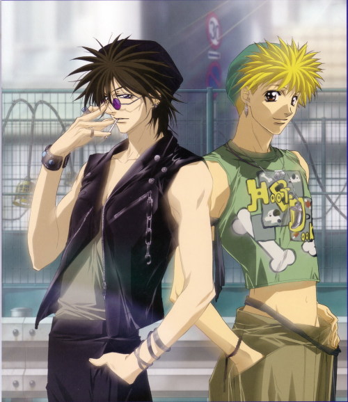 JustAnime Network - The Getbackers, Ban & Ginji. They are Badass  Retrievers. I wish the rest of the manga would get reased stateside. I want  to know how the series ended. #ThrowbackThursday #