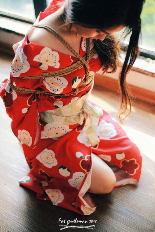 inghram: 终于拍了次和服浴衣捆绑