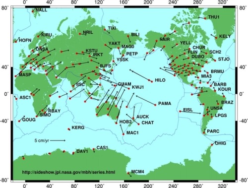 Plate tectonicsIt was first truly understood that the plates of the Earth move across the planet’s s