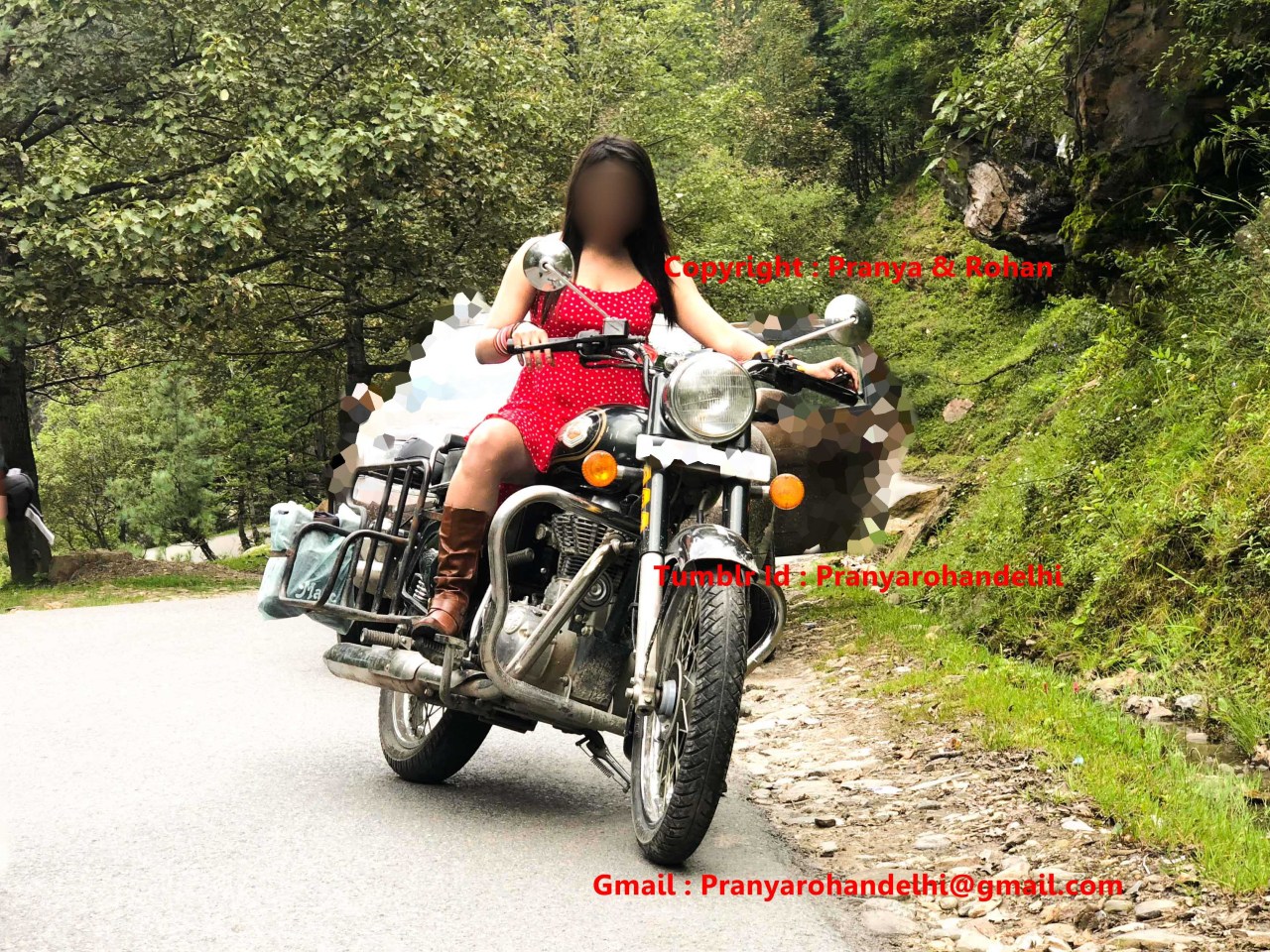 Indian swinger Pranya Rohan — pranyarohandelhi pranyarohan “A Bike is like...