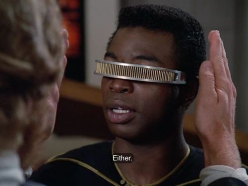 needsmorestartrek: Geordi LaForge is a treasure and don’t you forget it…