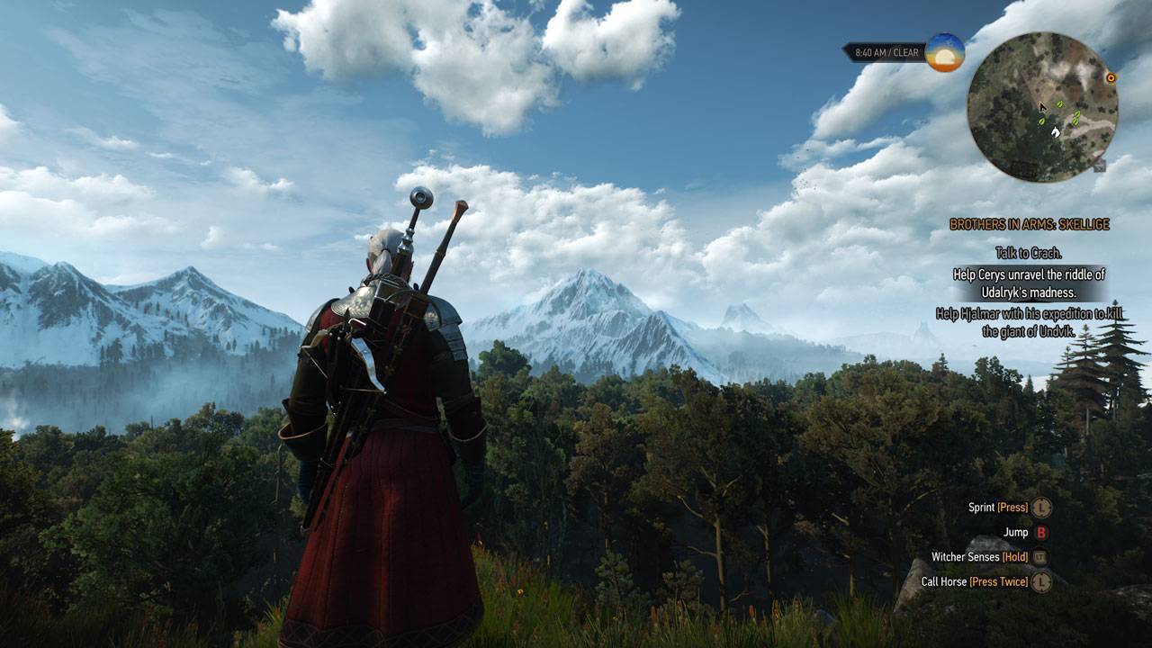 A atualização Next-Gen de The Witcher 3: Wild Hunt chega ao Xbox